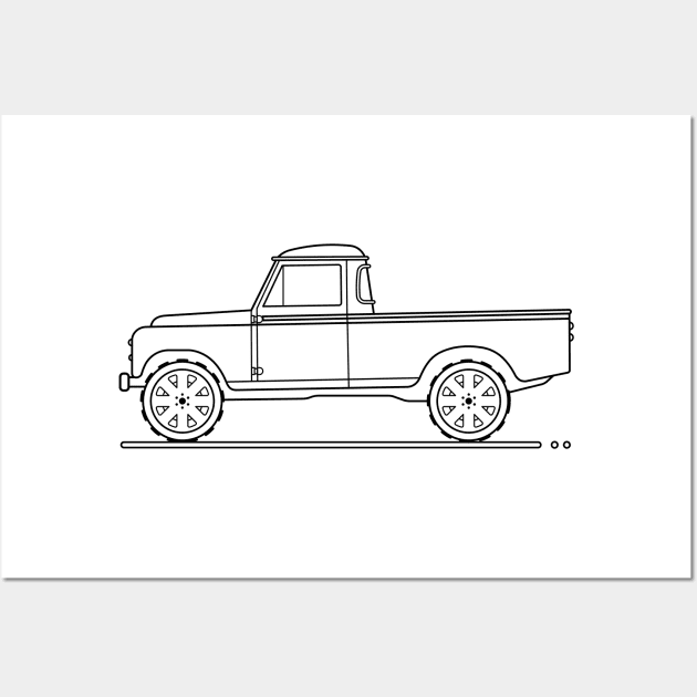 truck series iii 109 b Wall Art by garistipis